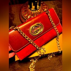 GUCCI Authentic, Clutch, Bifold Wallet, Crossbody.